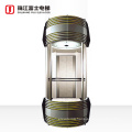 ZhuJiangFuji Small Shaft Residential Panoramic Elevator Lift With Good Price & Residential House Elevator